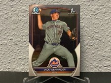 Jack Wenninger, New York Mets Rising Prospect - 2023 1st Bowman Chrome
