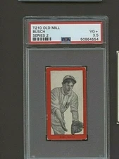 1910 T210 Thomas Henry Busch Norfolk Old Mill  🚀😳💥 PSA Graded 3.5
