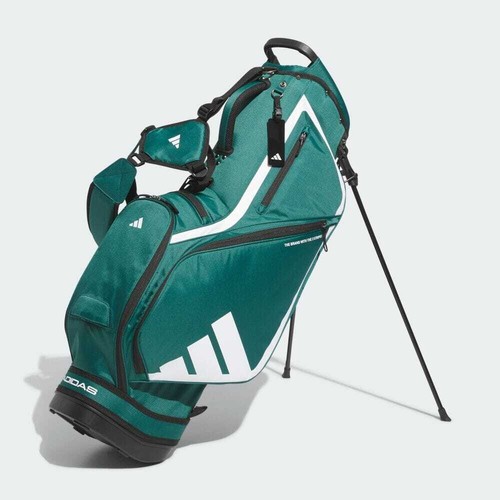 Adidas Golf Carry Stand Bag IKL14 Light weight 2.6kg 5-way 8.5in Green 2024 # - Picture 4 of 6