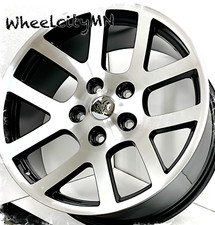 20 Gloss Black Machine Dodge Ram 1500 Srt10 Viper Oe 2223 Replica Wheels 5x5.5