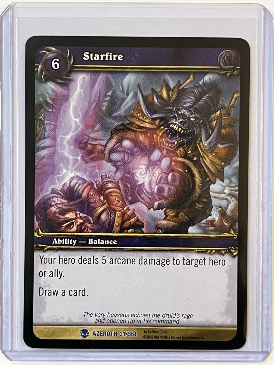 rare world of warcraft cards Amazon.com: World of Warcraft TCG - Counterspell (HoA-51)