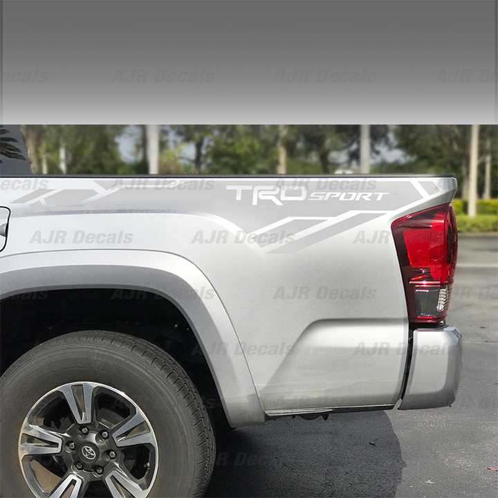 Tacoma TRD 4X4 Sport Decals Truck Ft Toyota Bedsde Decal Stckers Vnyl Strpes 2pc - Etsy