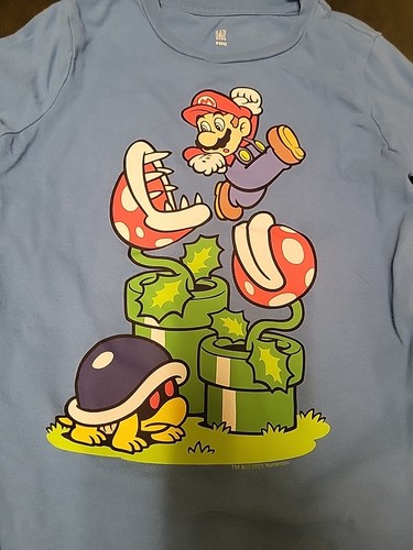 Gap Super Mario Long Sleeve shirt  Kids Size Small 6-7 - Picture 2 of 8