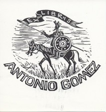 ✒ EX LIBRIS Antonio GOMEZ Don Quixote