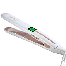 KIPOZI Professional Mini Hair Straightener LCD Iron Flat Ceramic Hair Styling 1"