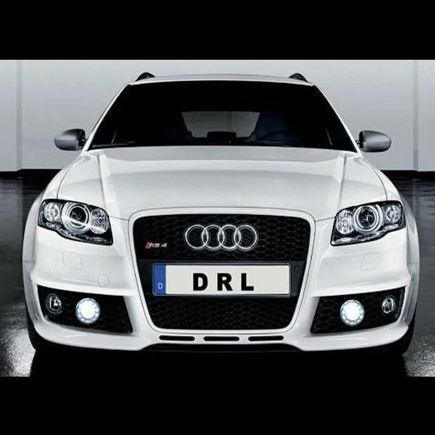 LED Tagfahrlicht VW Passat 3BG Leuchten Licht TFL DRL NSW Rund 90mm RL - Bild 4 von 4