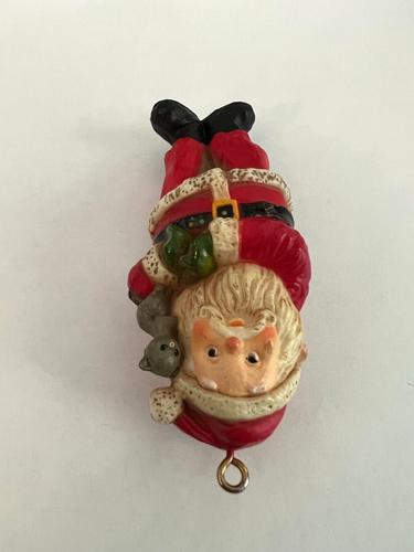 Santa Christmas Tree Ornament Resin NEW (D35A18) - Picture 5 of 6