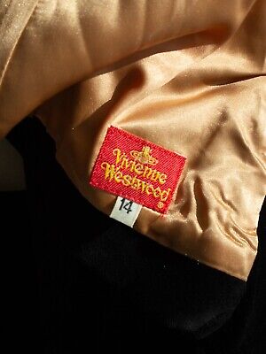 Vivienne Westwood F/W1988 Time Machine Black Velvet White Vivienne Westwood F/W1988 Time Machine Black Velvet White