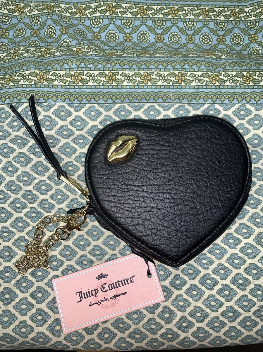 JUICY COUTURE Pink Keychain Coin Purse - Depop