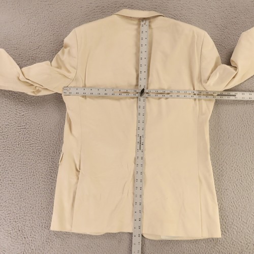 Twill Jacket Beige Tan 100% Cotton Blazer Sport Coat 40R - Picture 15 of 20