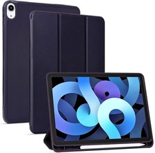 Apple iPad Air Cover 5/4th Gen. 10.9 Inch Pencil Holder Auto Sleep/Wake