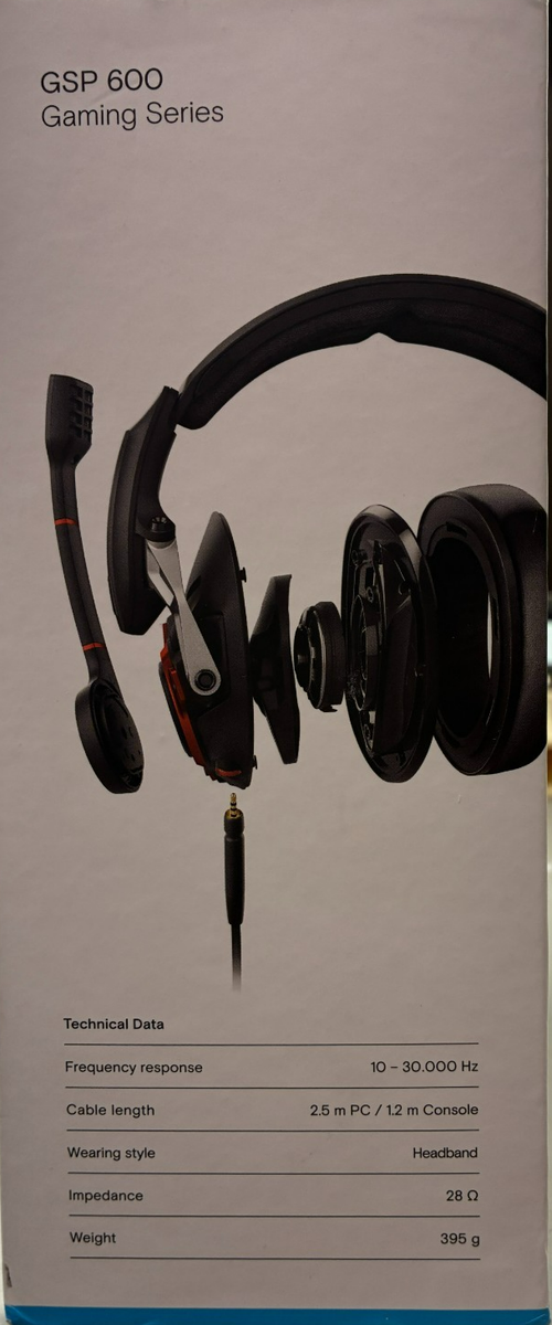 Sennheiser - GSP 600 - 07263 Professional Gaming Headset