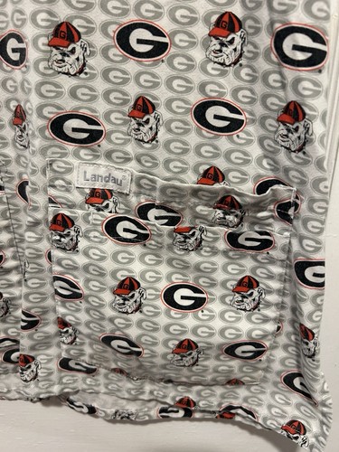 University of Georgia Scrub Top Women's Size Medium - Picture 3 of 5