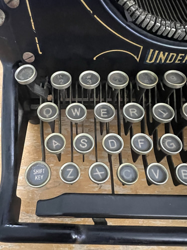 1900’s Underwood No.5 Typewriter. Restoration or Parts. Nice Condition. - Picture 3 of 24
