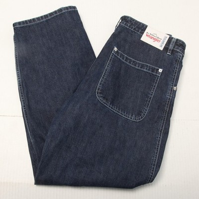 Wrangler All Terrain Gear X Pull&Bear Jeans Mens 32x31 Blue Straight Denim