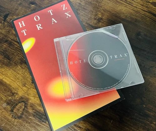 HOTZ TRAX CD w/manual for PC Win95/98/XP by Jimmy Hotz Technology Rare!