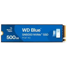 Western Digital 500GB WD Blue SN5000 NVMe Internal Solid State Drive SSD