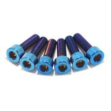 TARAZON 6x Titanium Handlebar Bracket Bolts Screws For Talaria XXX Off-road Bike