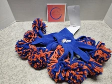 Denver Broncos NFL Women's Wincraft Spirit Fingers Gloves NWT