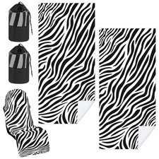 Car Seat Towel Covers 63x32 Inch Washable Nonslip 2 Pack For Sports