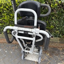 Ferno Sirocco Evacuation Carry tri wheeled Chair Black evac wheel compact carry