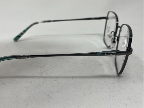 VERVE! EYEWEAR RAVEL COMO NUEVO VERDE GUNMETAL 52-17-142 BISAGRA FLEXIBLE E713 - Imagen 6 de 9