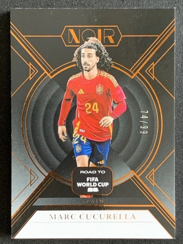 Marc Cucurella 2025-26 Panini Noir Road to FIFA World Cup Bronze /99 #61