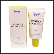 Supergoop Unseen Sunscreen SPF 50 Broad Spectrum PA  1.7oz 50ml New Exp 11/26