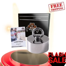 2000lb 360° Fishing Magnet N52 Neodymium for Treasure Hunting