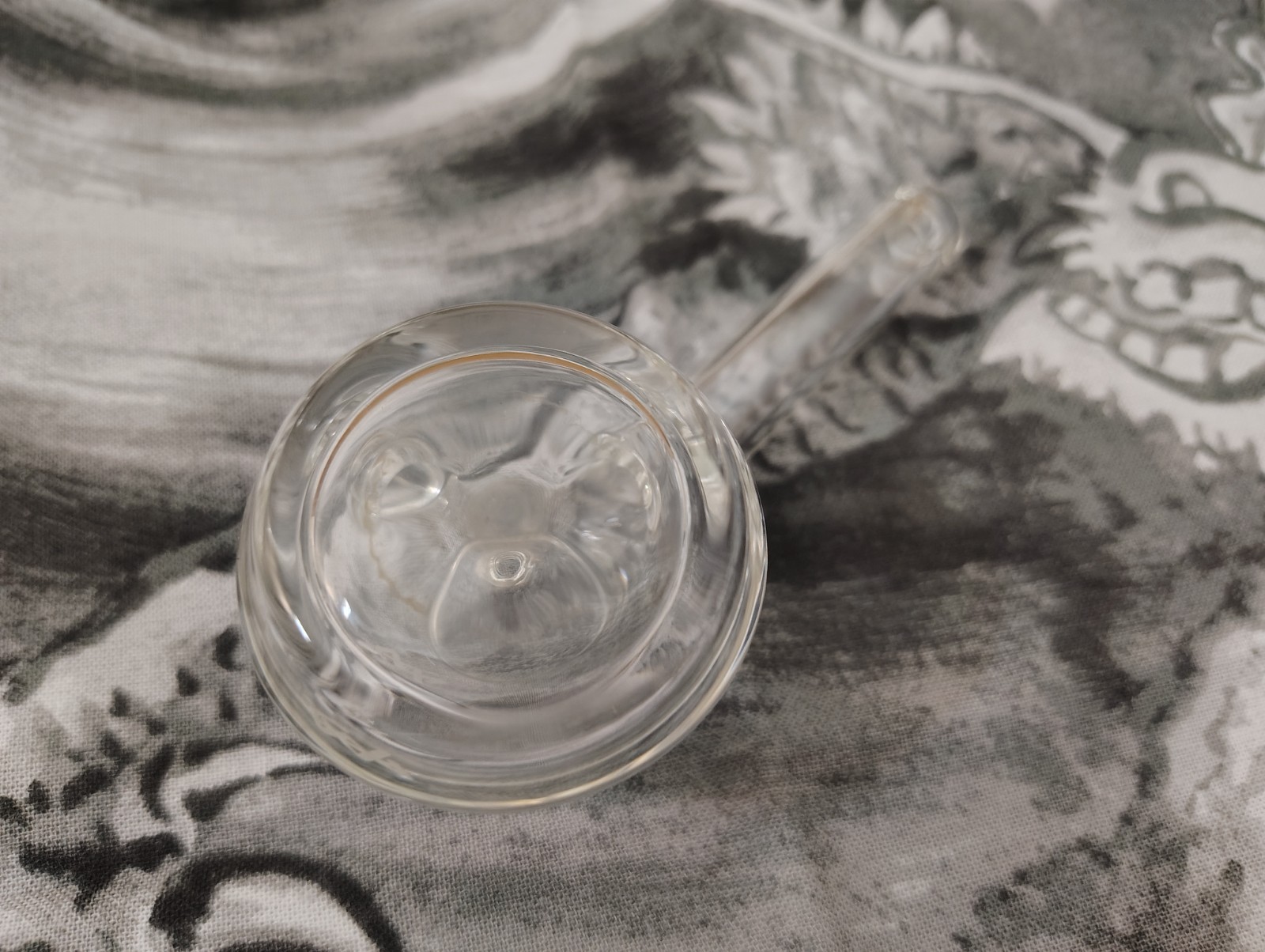 EC MJ Arsenal Clear Kettle Hand Pipe & Bulb Bubbler Tobacco/Dry Herb Smoking Set