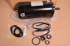 Pool Pump Motor and Seal Kit For Hayward Max Flow Super 1.5hp 56J Frame Round