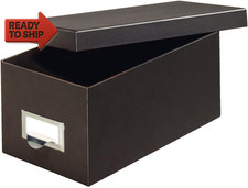 /Pendaflex Fiberboard Index Card Storage Box, 3 X 5 Inches, Solid Bla