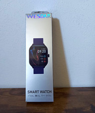 WESDAR Smart Watch K-088WT Smartwatch Android Touchscreen Gummi-Armband …