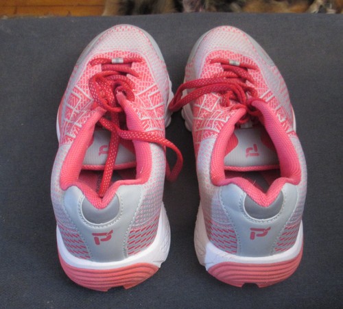 ProPet Ortholite Damen Sneaker in Grau/Pink Größe WAA102M USA 91/2 XX (4E) - SEHR GUTER ZUSTAND