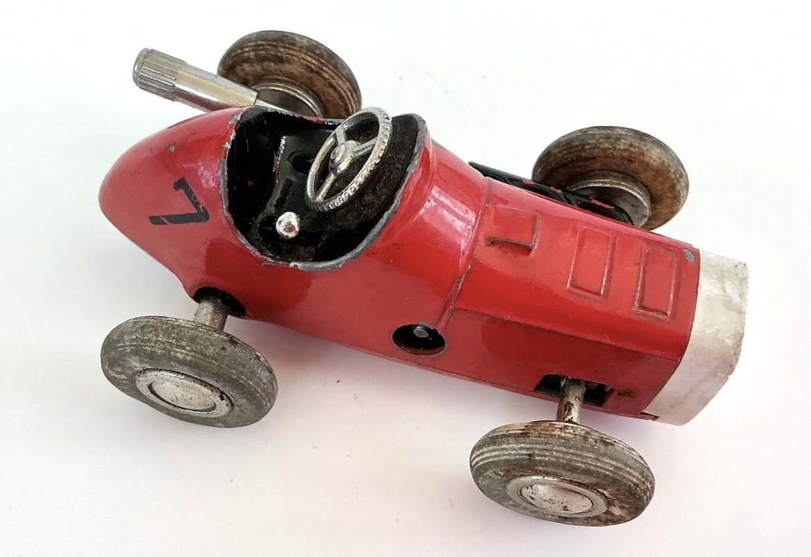 ミニカー 『Schuco 「MICRO RACER #1041」』(西独製) VINTAGE SCHUCO MICRO RACER 1041 DIECAST RED WIND UP CAR #7 | eBay