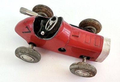 ミニカー 『Schuco 「MICRO RACER #1041」』(西独製) VINTAGE SCHUCO MICRO RACER 1041 DIECAST RED WIND UP CAR #7 | eBay