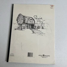 Artistic Industries Sketch Diary Paper Artist 12” x 9” VTG READ
