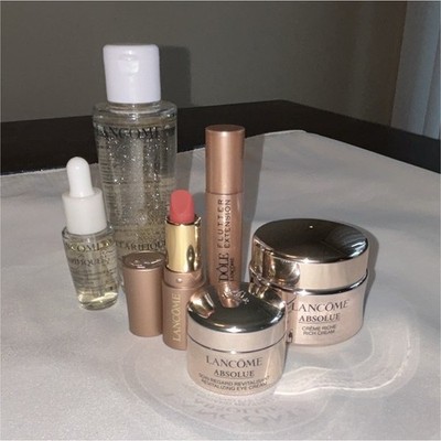 Lancôme Clarifique Care Set Essence Eye Cream Rich Cream Face/Eyes 1.69oz