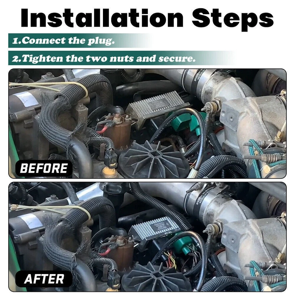 For Ford 6.0L 7.3L Powerstroke Glow Plug Control Relay Module GPCM YC3Z12B533AA Foto 4 de 4