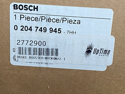 #ad Bosch Brake Booster Hydro max 2772900 $900.00