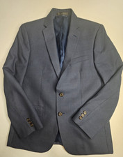 Laure Ralph Lauren Suit Blazer Boys 14H Blue Plaid