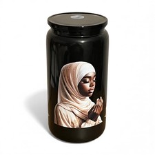 Custom Logo 16oz Black Plastic Tumbler with Lid & Straw Reusable Travel Cup