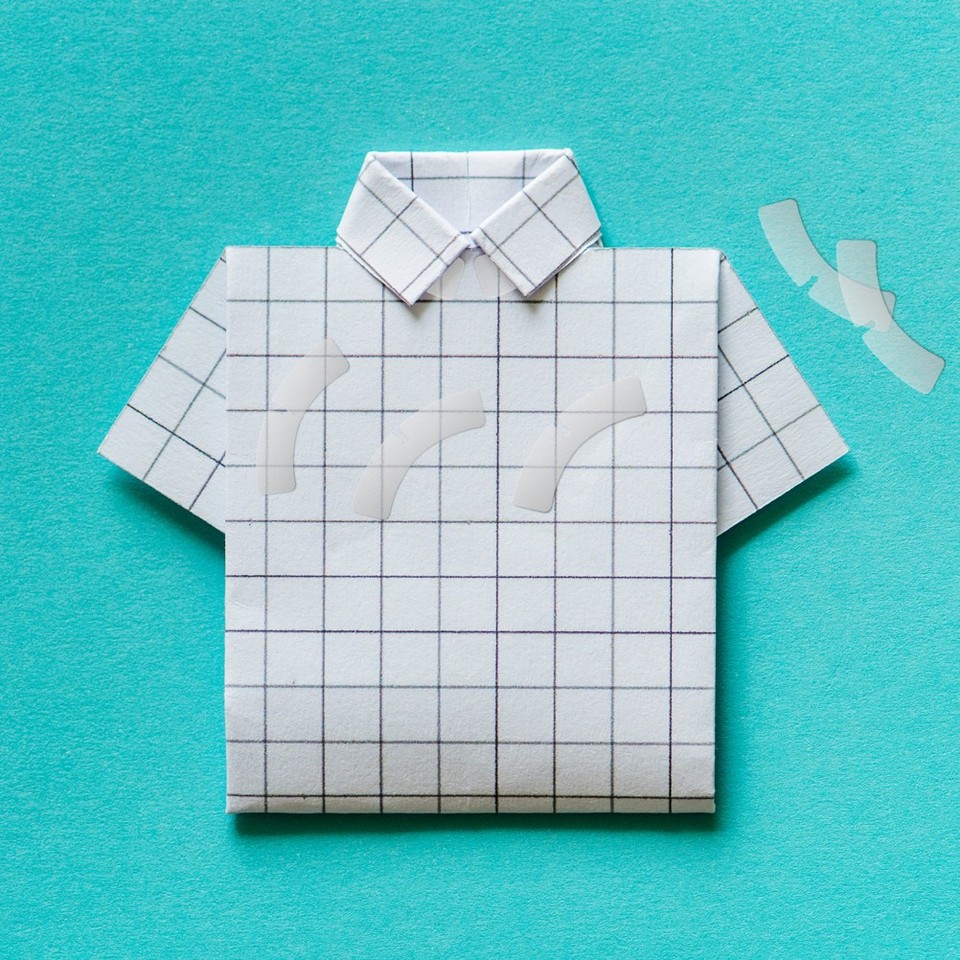 100 Pcs Dress Shirt Collar Inserts Plastic Collar Stays for Men Support ...