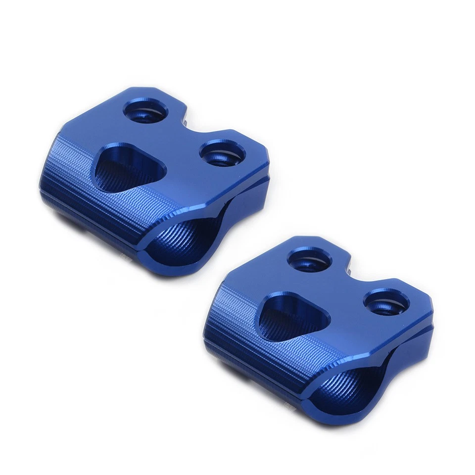 Soporte de abrazadera de manguera para líneas de freno para Yamaha WR250F WR450F WR250R/X YZ125/250 azul Foto 4 de 4