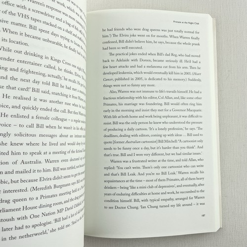 Die Laughing: The Biography of Bill Leak by Fred Pawle Paperback Book 2021 - Picture 12 of 13