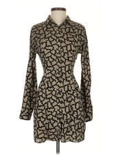 Reformed Women Brown Casual Dress XS