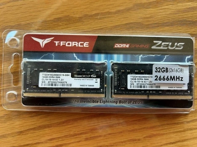 Team Group PC4-21300 (DDR4-2666) Bus Speed DDR4 SDRAM Memory (RAM