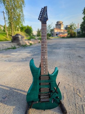 Ibanez S7420FM MIJ 2000 / Blaze Universe HSH / absolutes Unikat