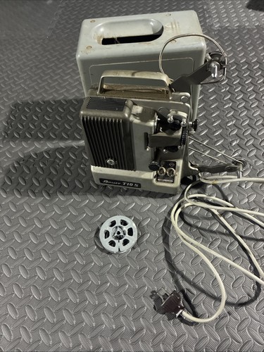 Bauer T10 S -Vintage Filmprojektor Type: TW 10 S W/case Tested & Works Awesome🔥