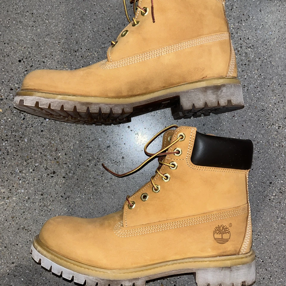 Botas impermeables Timberland Premium 6 pulgadas para hombre talla 9,5 trigo nobuck Foto 4 de 4